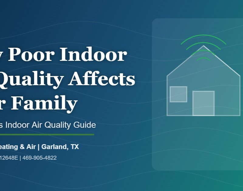Indoor air quality services in Garland TX by Expedition Heating and Air